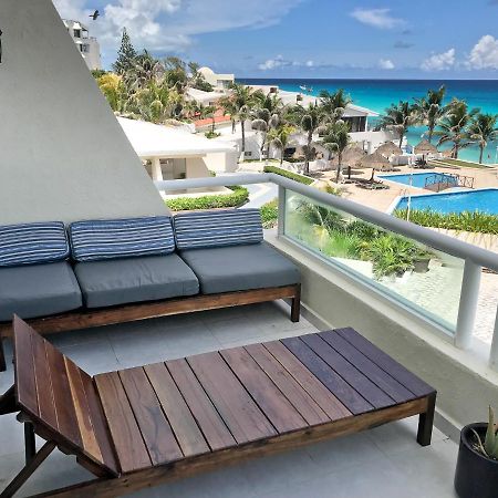Apartment On The Beach With Terrace Ocean View, Brisas Cancun 01 By Beach & Ocean Apartments מראה חיצוני תמונה