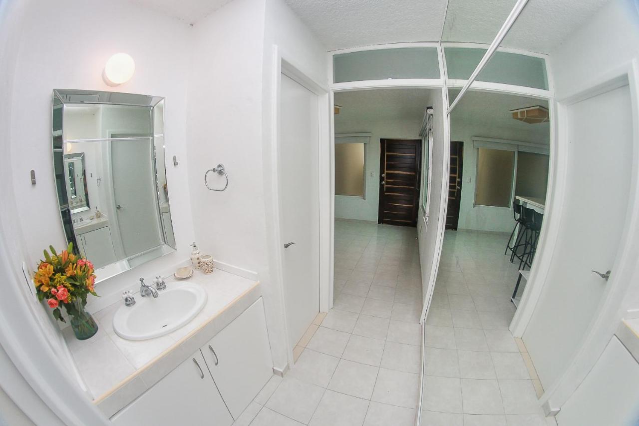Apartment On The Beach With Terrace Ocean View, Brisas Cancun 01 By Beach & Ocean Apartments מראה חיצוני תמונה