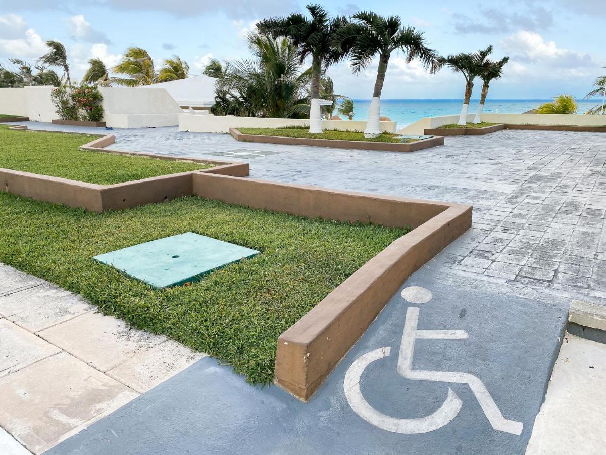 Apartment On The Beach With Terrace Ocean View, Brisas Cancun 01 By Beach & Ocean Apartments מראה חיצוני תמונה
